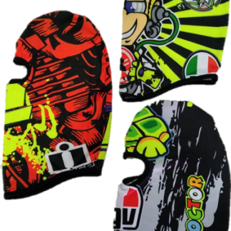 Balaclava estampada.