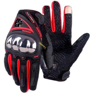 Guantes Para Moto Proteccion Metalizada Scoyco