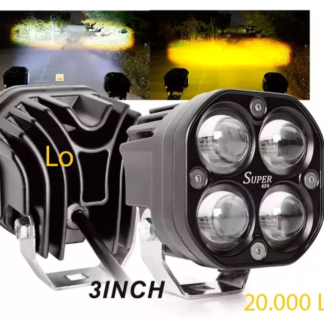 Exploradoras Turbo Led Antiniebla Bicolor 20000lm