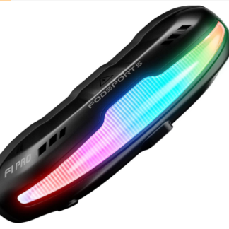 Auriculares Bluetooth para casco de motocicleta con 9 modos de luz de advertencia