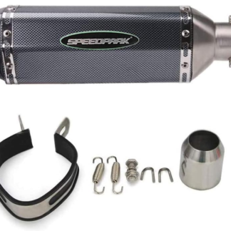 Exosto de fibra de carbono speed