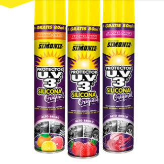 Silicona UV3 Aerosol para moto
